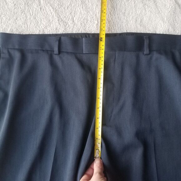 Perry Ellis Portfolio Straight Dress Pants Men's 42x30 Career Suit Trousers - Picture 9 of 10